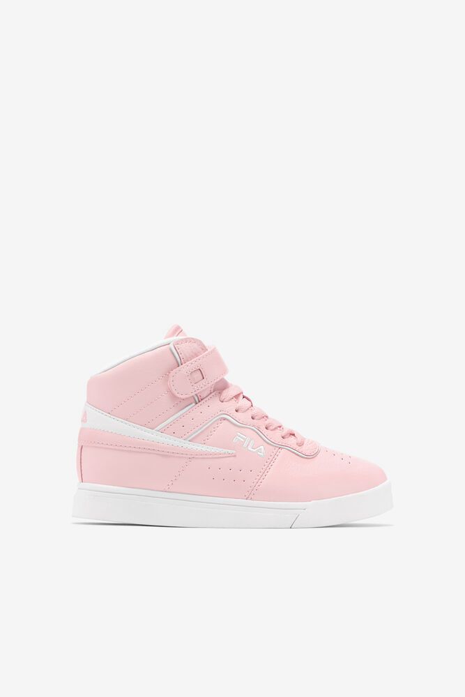 Fila Sneakers Kids Pink/White - Vulc 13 Top Block - Philippines 0761495-GL